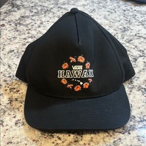 Vans Hawaii Black Floral Cap